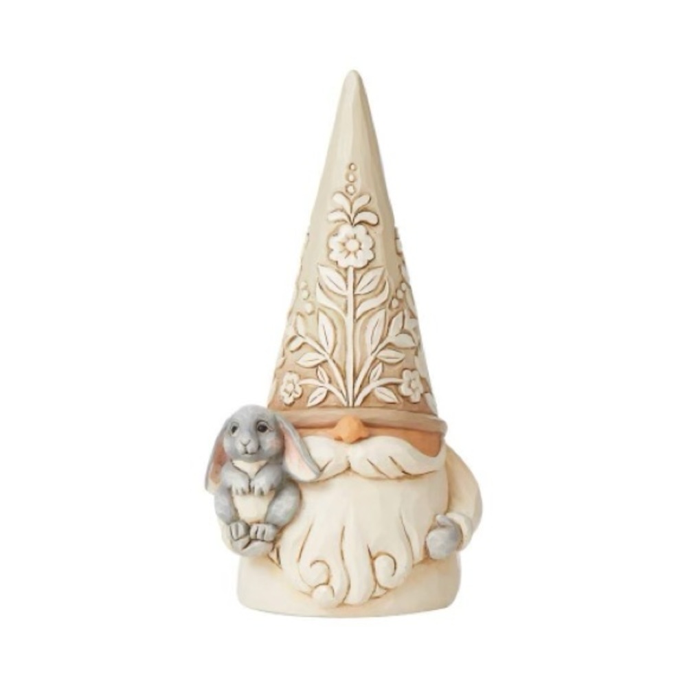 Jim Shore Gnome-Bunny Loves You Like I Do 6008865 New